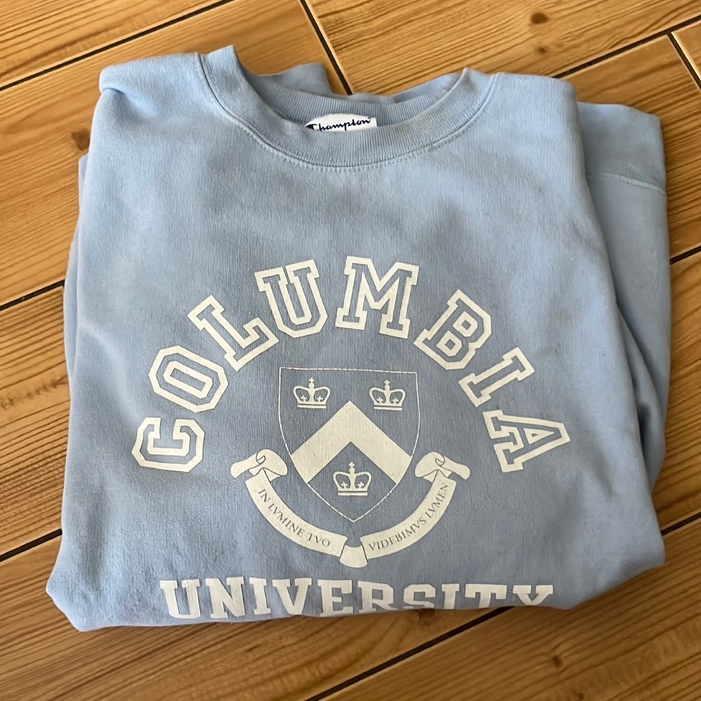 champion columbia university sweatshirt